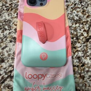 iPhone 13 Pro - Special Edition Amber Massey Sherbet color Loopy Case
